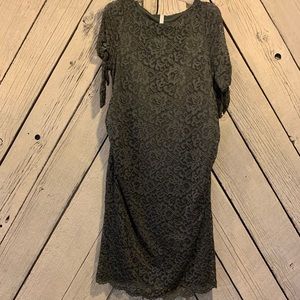 Olive Green Maternity Dress